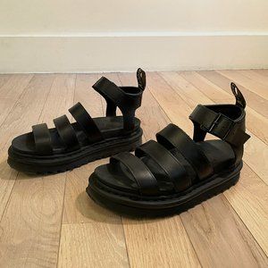 Dr. Martens Brando Sandals - Black - Size 7